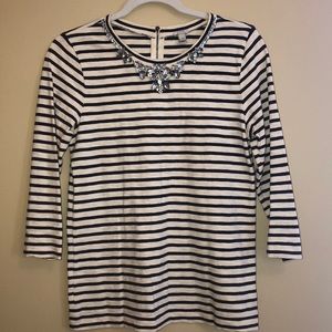 J. Crew Embellished Top